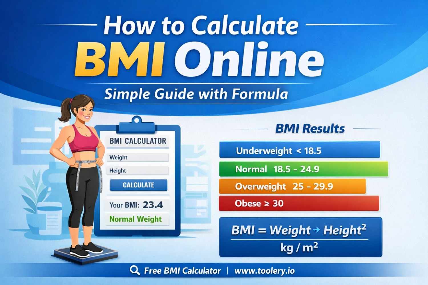 Free BMI Calculator – Check Your Body Mass Index Online