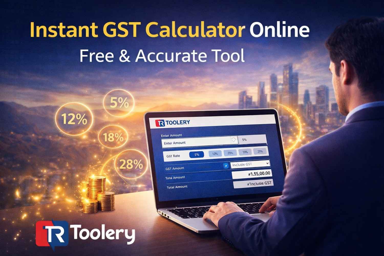 Online GST Calculator Toolery
