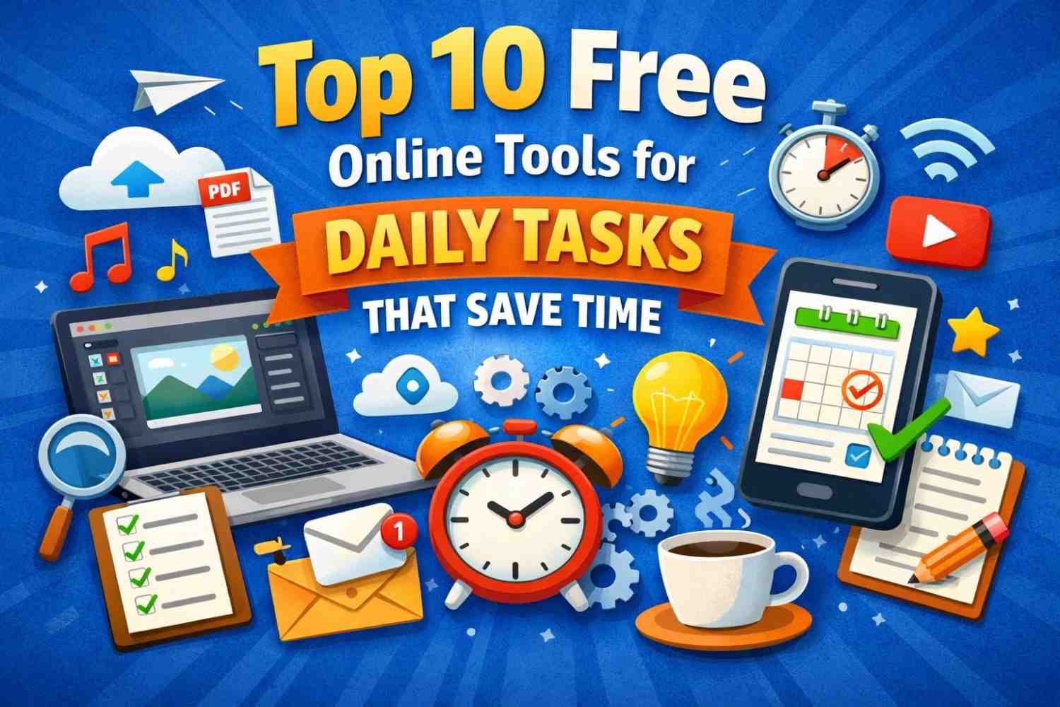 Top 10 Free Online Tools for Daily Tasks That Save Time